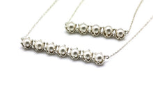 Load image into Gallery viewer, 5 PEARL BAR NECKLACE
