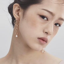 Load image into Gallery viewer, RUTH PEARL STONE MULTI HOOPS