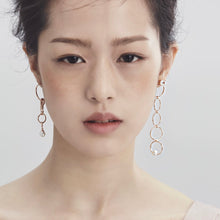 Load image into Gallery viewer, RUTH PEARL STONE MULTI HOOPS