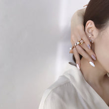 Load image into Gallery viewer, MILKY WAY MULTI-STONE EARRING