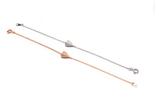 Load image into Gallery viewer, ELLEY PLAIN HEART CHAIN BRACELET
