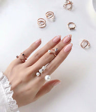 Load image into Gallery viewer, ISA RAINDROP KNUCKLE RING