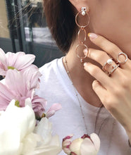 Load image into Gallery viewer, SEREIN 1 PEARL STONE PAVE RING
