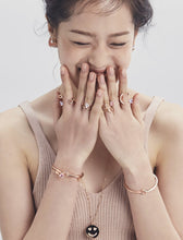 Load image into Gallery viewer, I HEART U SMILE DOUBLE BANGLES