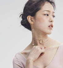Load image into Gallery viewer, LAUREN HOOK CIRCLE CHAIN EARRING