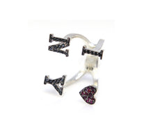 Load image into Gallery viewer, I HEART NY PAVE SETTING RING