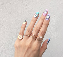 Load image into Gallery viewer, TRIO TWIST STONE SETTING RING