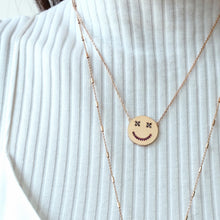 Load image into Gallery viewer, MEDIUM XX SMILE EYED NECKLACE