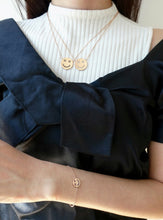 Load image into Gallery viewer, MEDIUM XX SMILE EYED NECKLACE