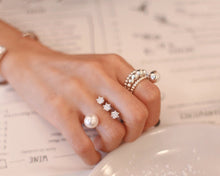 Load image into Gallery viewer, STELLA1 STONE OPEN RING
