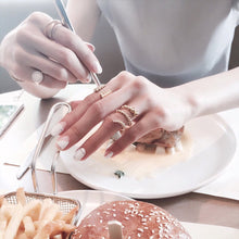 Load image into Gallery viewer, LEON DBL SPIRAL BUBBLE RING