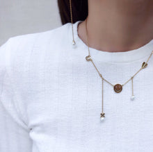 Load image into Gallery viewer, DANCING SMILE MULTI-CHARM NECKLACE
