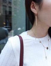 Load image into Gallery viewer, ALIXON LONG BAR CHAIN EARRING