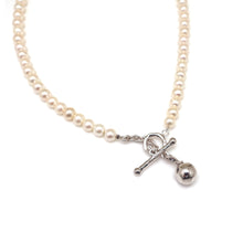Load image into Gallery viewer, BEA BALL FRESHWATER PEARL NECKLACE