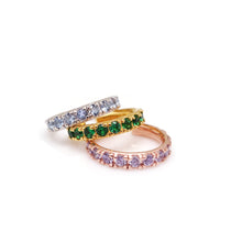 Load image into Gallery viewer, KENMARE PAVED KNUCKLE PINKY RING/ EAR CUFF