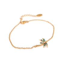 Load image into Gallery viewer, PALM TREE PAVE CHAIN BRACELET