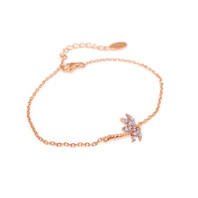 Load image into Gallery viewer, PALM TREE PAVE CHAIN BRACELET