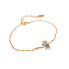 Load image into Gallery viewer, PALM TREE PAVE CHAIN BRACELET