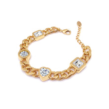 Load image into Gallery viewer, PEPE MULTI STONE CHAIN BRACELET