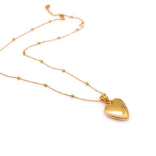 Load image into Gallery viewer, DORE HEART CRUSH CHAIN NECKLACE