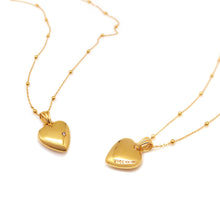 Load image into Gallery viewer, DORE HEART CRUSH CHAIN NECKLACE