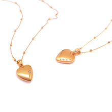 Load image into Gallery viewer, DORE HEART CRUSH CHAIN NECKLACE