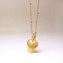 Load image into Gallery viewer, DORE HEART CRUSH CHAIN NECKLACE