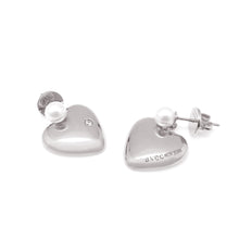 Load image into Gallery viewer, VALENTI 2 PEARL HEART EARRING