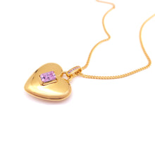 Load image into Gallery viewer, KISMET HEART CRUSH CHAIN NECKLACE