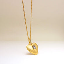 Load image into Gallery viewer, KISMET HEART CRUSH CHAIN NECKLACE