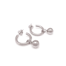 Load image into Gallery viewer, BEA BALL HOOP EARRING
