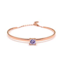 Load image into Gallery viewer, AUGUST SQ STONE BANGLE