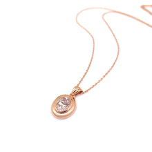 Load image into Gallery viewer, EDGAR OVAL STONE CHAIN NECKLACE