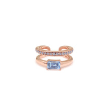 Load image into Gallery viewer, CARMINE SQ PAVED EAR CUFF