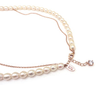 Load image into Gallery viewer, PHOEBE FRESHWATER PEARL CHAIN NECKLACE