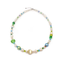 Load image into Gallery viewer, GRETA FRESHWATER PEARL MULTI BEADED NECKLACE
