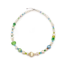 Load image into Gallery viewer, GRETA FRESHWATER PEARL MULTI BEADED NECKLACE