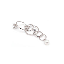 Load image into Gallery viewer, RUTH PEARL STONE MULTI HOOPS