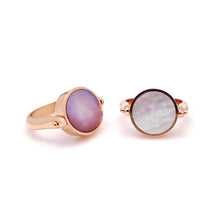 Load image into Gallery viewer, B-BLOCK CIRCLE SWIVEL RING