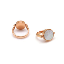 Load image into Gallery viewer, B-BLOCK CIRCLE SWIVEL RING