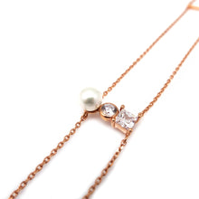 Load image into Gallery viewer, IBENS MULTISTONE BAR CHOKER NECKLACE