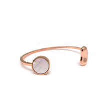 Load image into Gallery viewer, CLOUD CIRCLE STONE OPEN BANGLE
