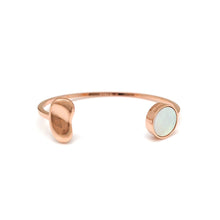 Load image into Gallery viewer, CLOUD CIRCLE STONE OPEN BANGLE
