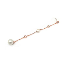 Load image into Gallery viewer, EVA2 PEARL CHAIN EARRING