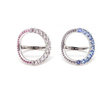 Load image into Gallery viewer, CIRCLE ALL PAVE NINE RING