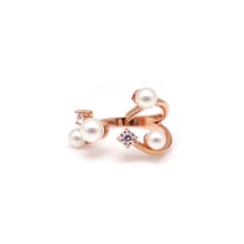 Load image into Gallery viewer, GISELLE PEARL STONE OPEN RING