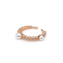 Load image into Gallery viewer, ODILA PEARL STONE EAR CUFF