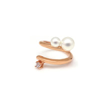 Load image into Gallery viewer, LAFAYETTE DBL PEARL STONE RING