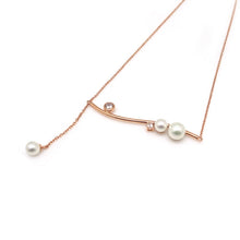 Load image into Gallery viewer, DAWN WAVE PEARL STONE NECKLACE
