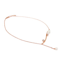 Load image into Gallery viewer, DAWN WAVE PEARL STONE NECKLACE